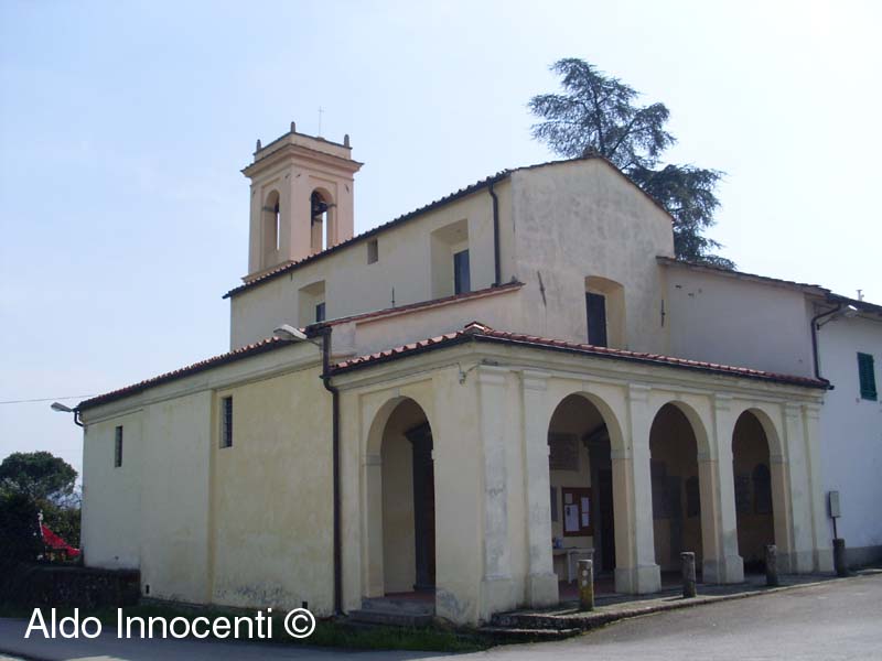 CAMPIGLIO DI QUARRATA: CHIESA DI SANTO STEFANO 1' IMMAGINE